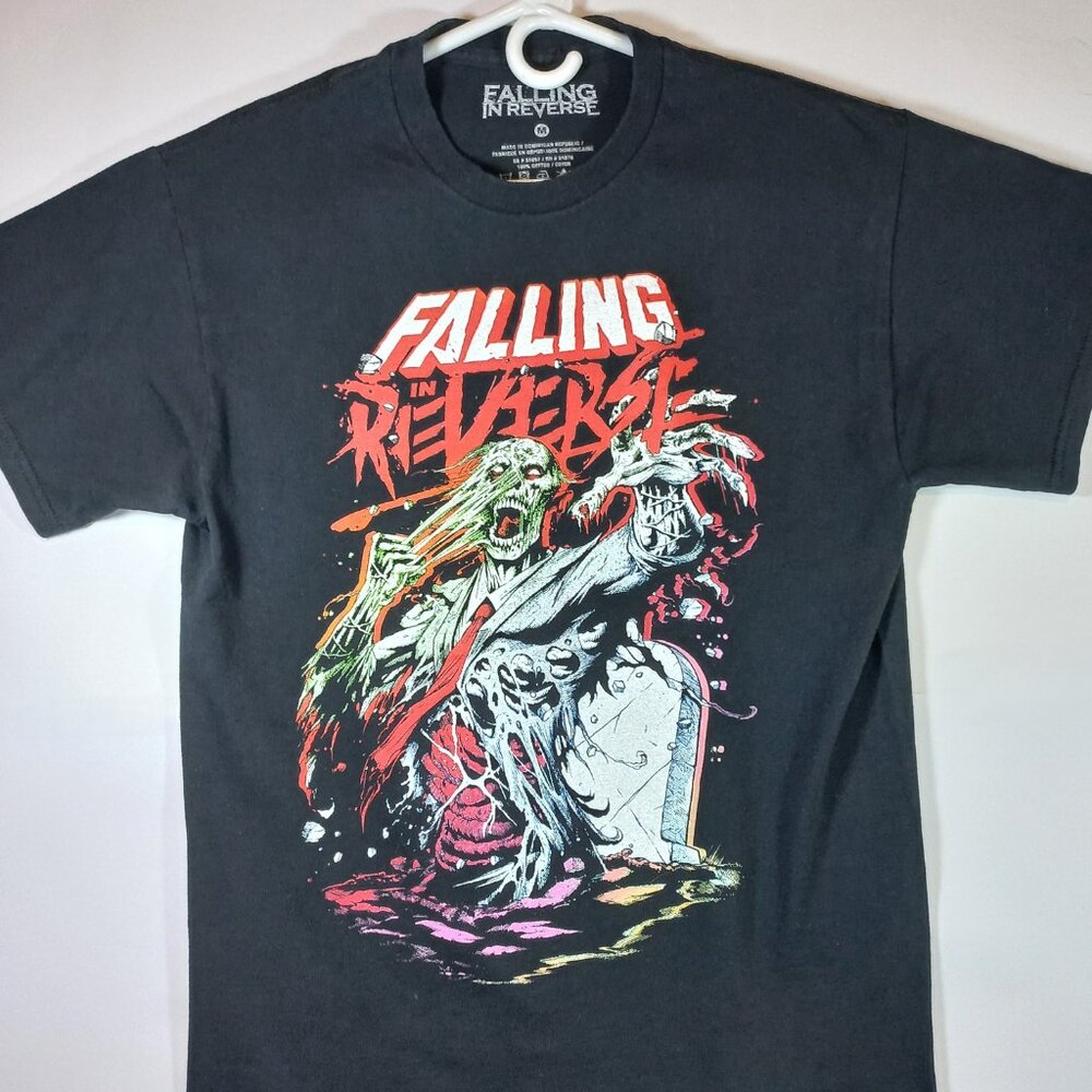 Falling in reverse band Zombie tee merch tshirt Shirt M Medium T short sleeve